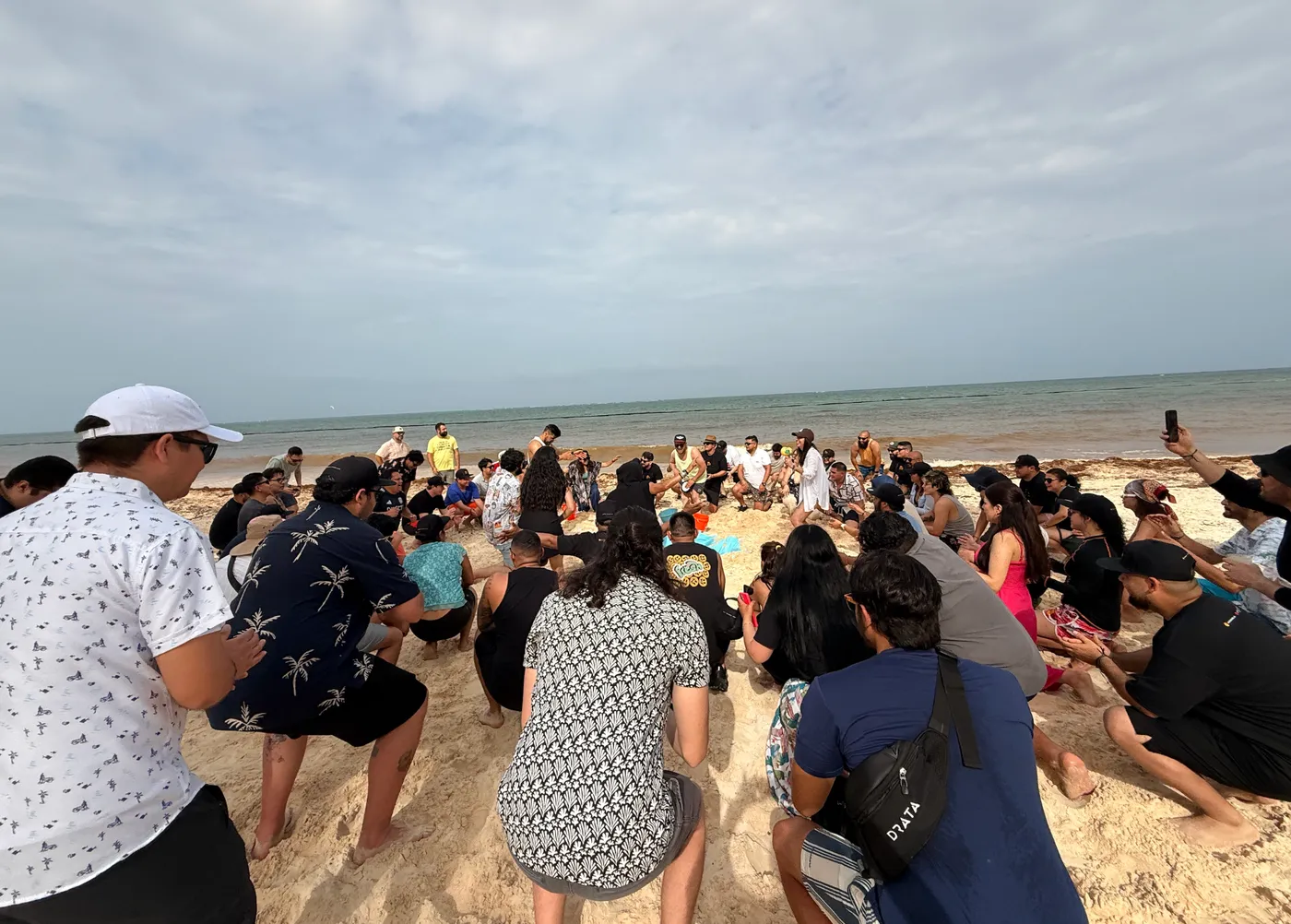 Gathering beyond the screen